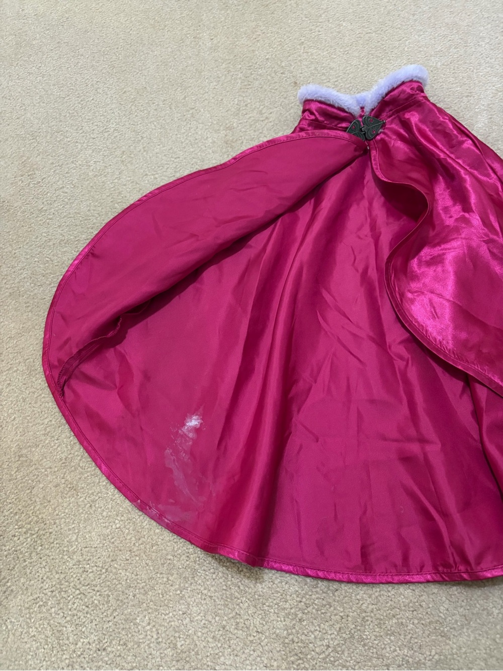 Disney Frozen Anna Costume Dress & Cape Girls Size 3T - Picture 7 of 7